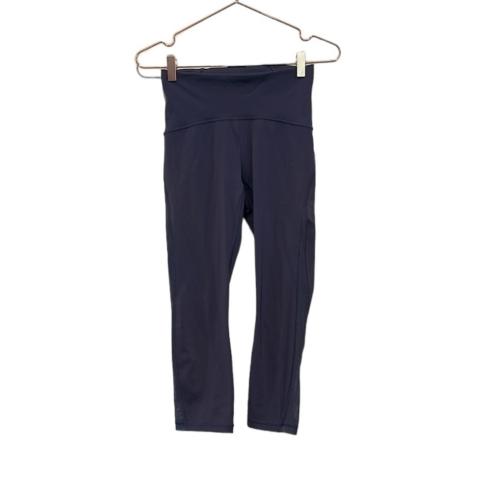 Lululemon blue leggings size 4